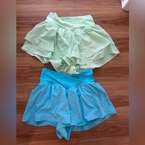 Aerie athletic skorts (includes 2)